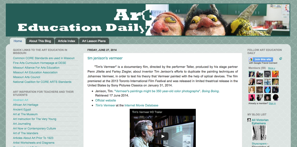 Art Education Website