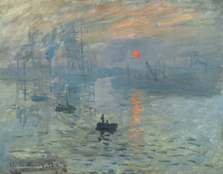 claude monet sun