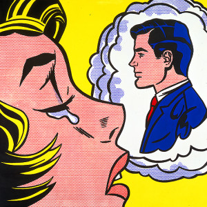 Thinking of Him - Roy Lichtenstein